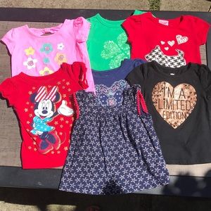 T-shirt Bundle (7) - All Short Sleeve 2T
